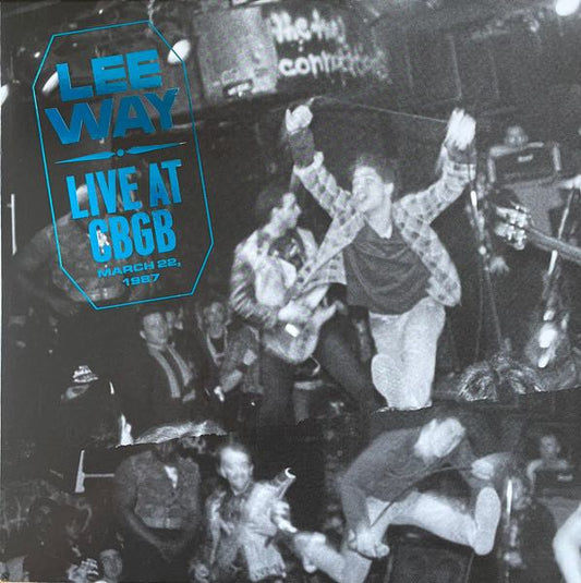 Leeway - Live at CBGB March 22, 1987 LP