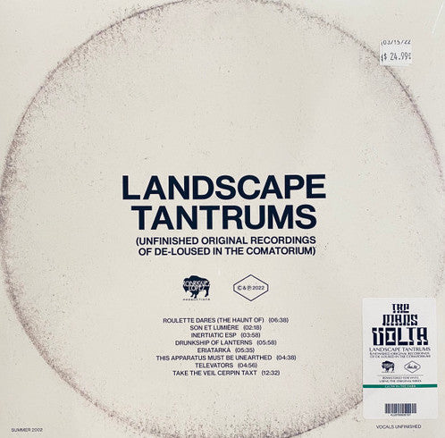 Mars Volta, The - Landscape Tantrums (Unfinished Original Recordings Of De-Loused In The Comatorium)