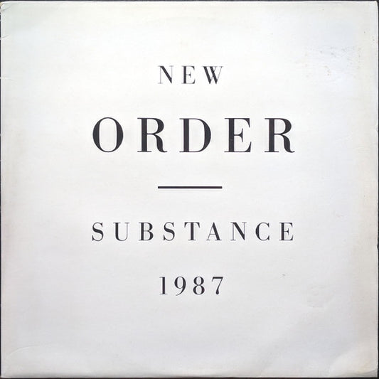 New Order - Substance LP