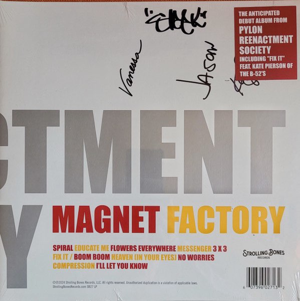 Pylon Reenactment Society - Magnet Factory LP