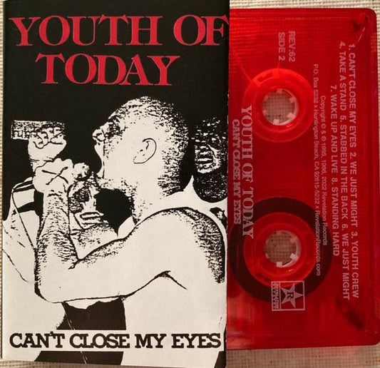 Youth of Today - Can't Close My Eyes CS